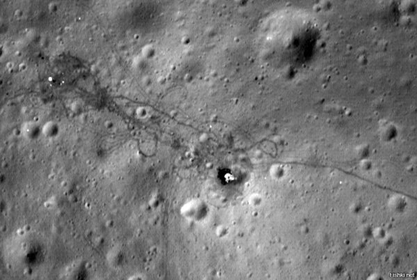Снимки LRO Аполлонов