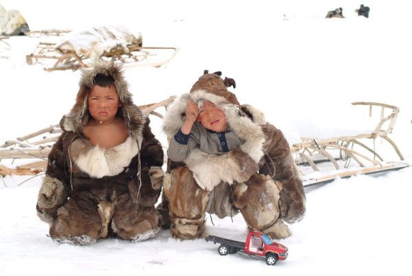 Чукчи на севере