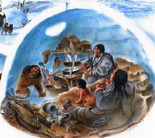 Иглу жилище эскимосов