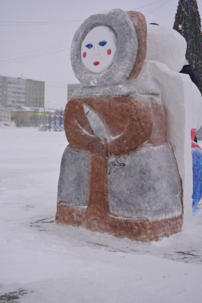 Фигуры из снега Север