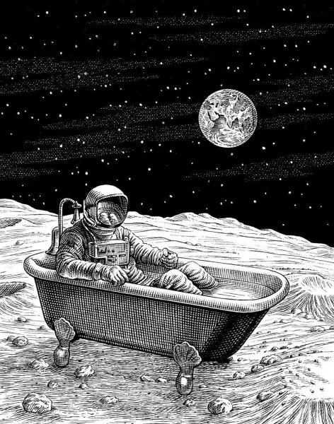 Космос иллюстрация