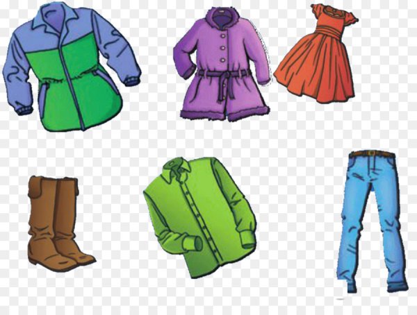 Одежда на английском для детей