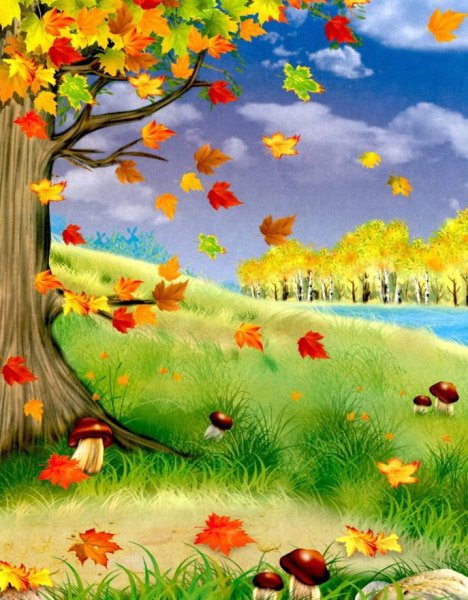 Природа осенью для дошкольников