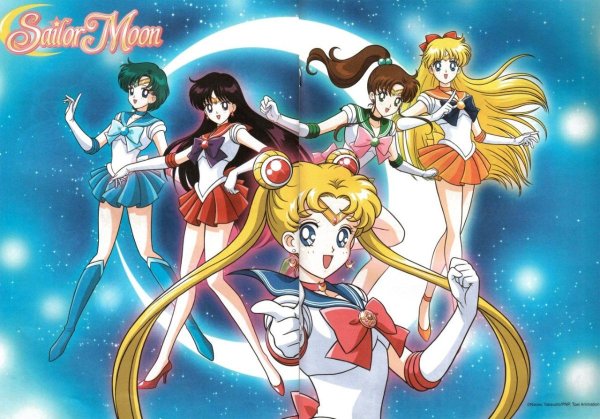 Постеры аниме Сейлор Мун