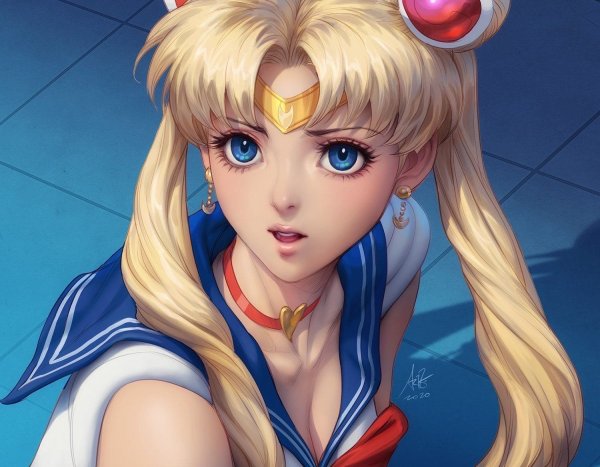 ЧЕЛЛЕНДЖ Sailor Moon redraw
