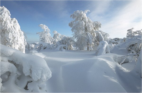 Зимний пейзаж Урала