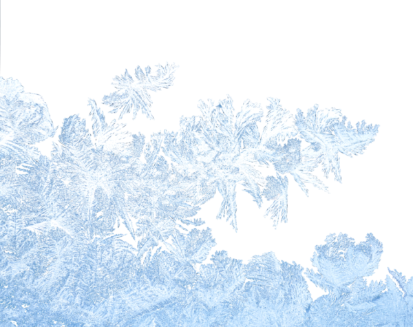 Зимние узоры на белом фоне