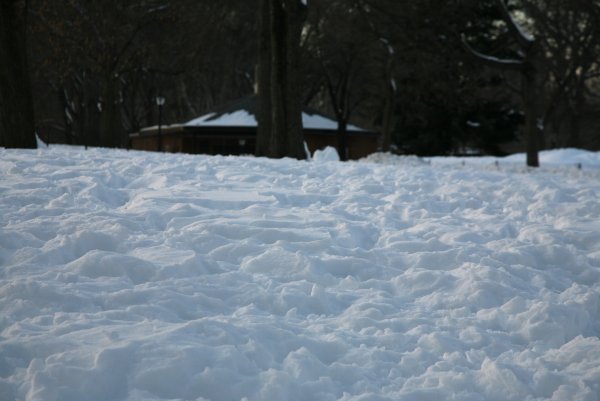 Мягкий снег