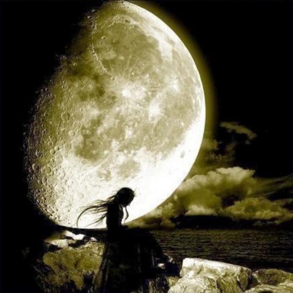 Луна одиночество