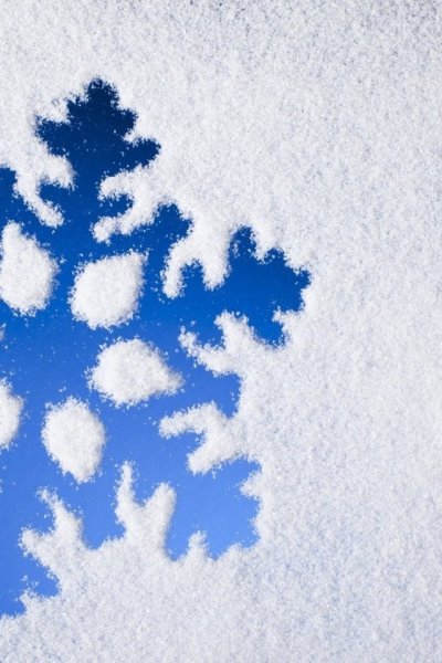 Снег снежинки