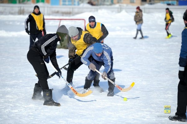 Хоккей на снегу