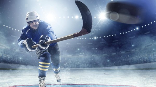 Хоккеист фон