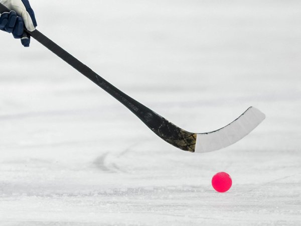 Хоккей клюшка на льду