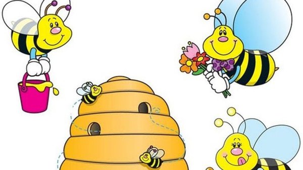 Пчелка и улей для детей