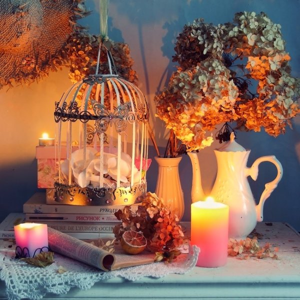 Теплого осеннего вечера