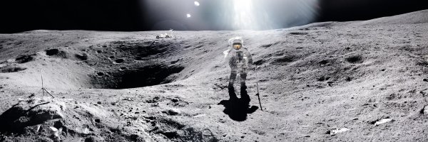 Кадры с Луны