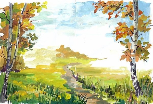 Николай Михайлович рубцов родная деревня иллюстрация