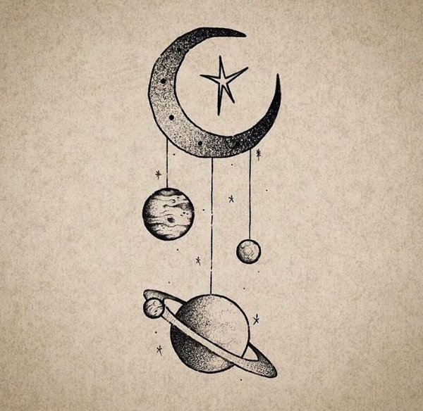 Планеты эскиз