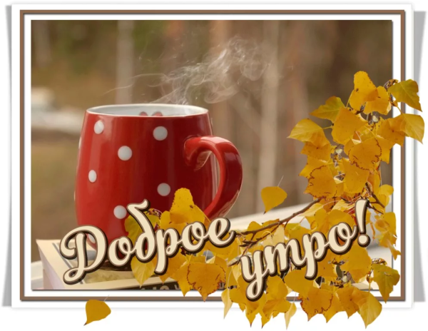 Доброго осеннего утра и хорошего дня