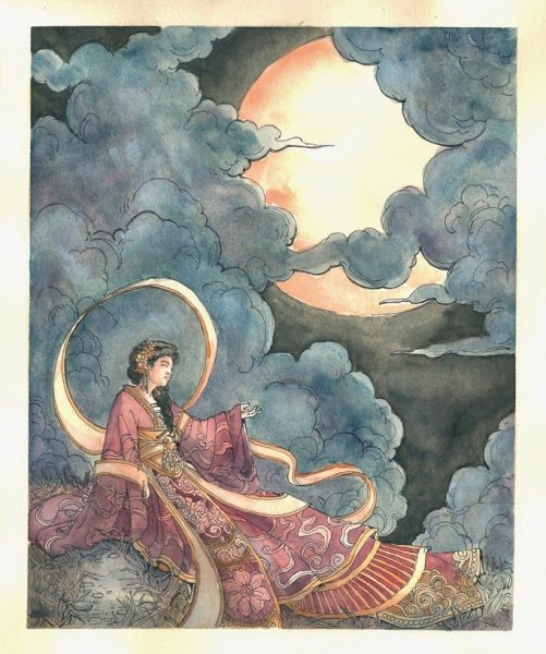 Чанъэ богиня Луны традиционная