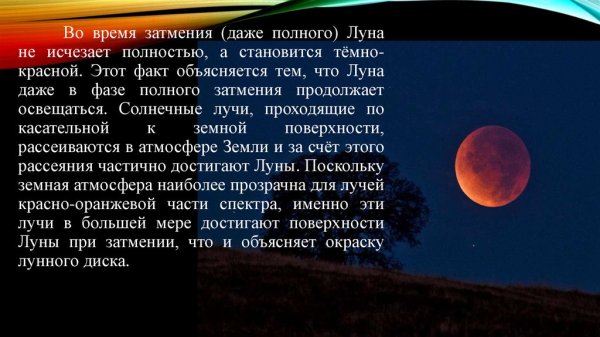 Луна для презентации