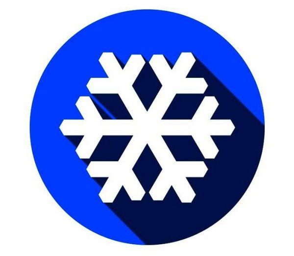 Снег символ