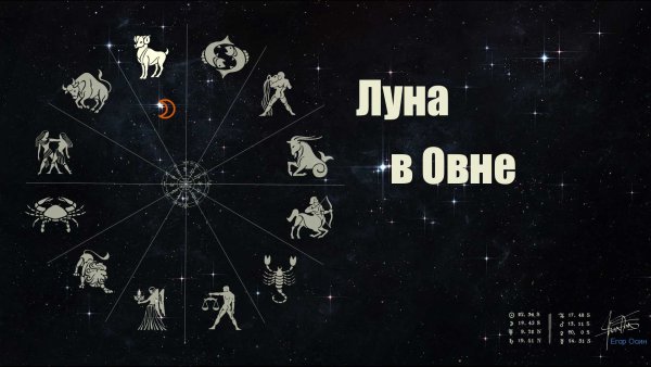 Луна в Овне