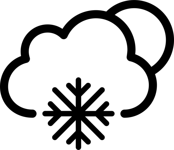 Снег значок