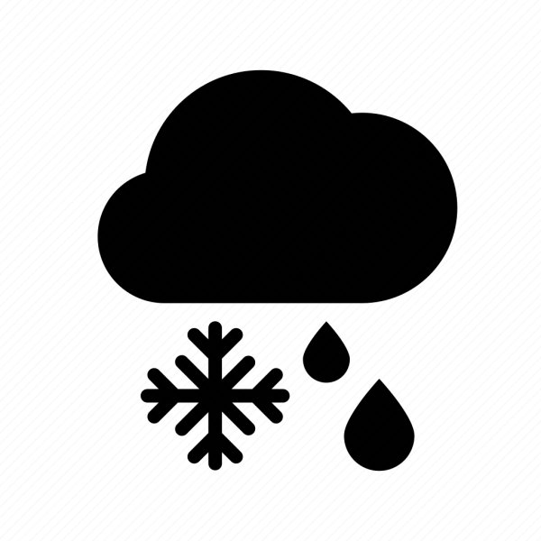 Пиктограмма снегопад