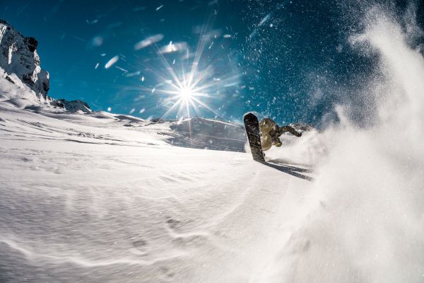 Горы сноуборд