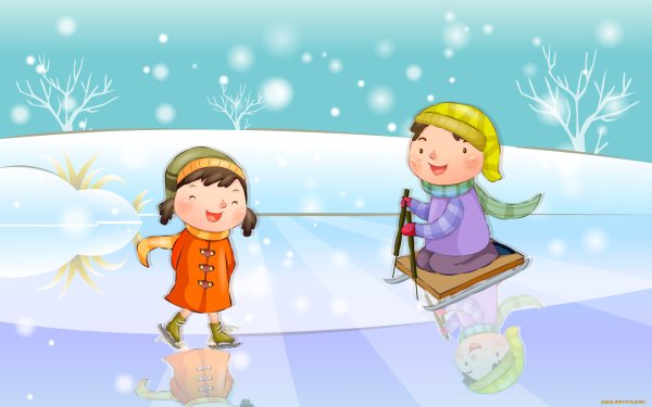 Зима картинки для детей