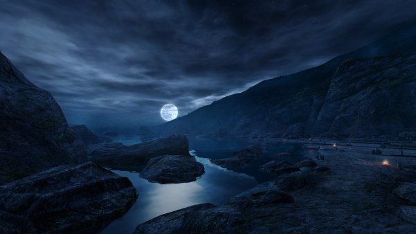 Лунная ночь