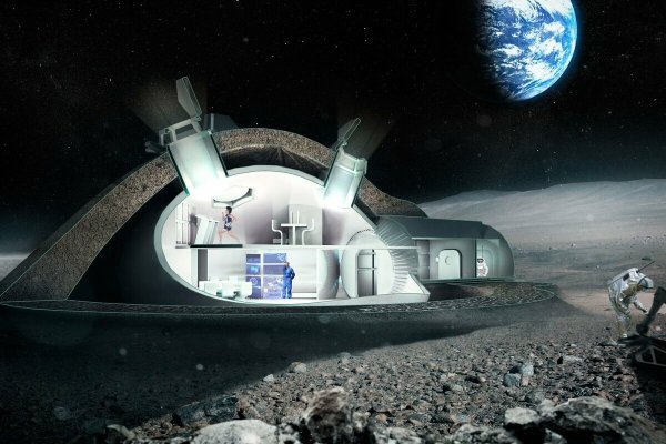 Лунная станция Роскосмос