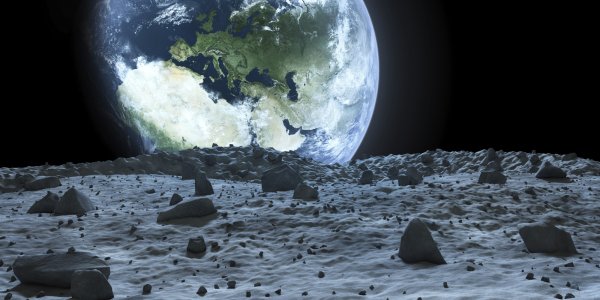 Луна Планета поверхность