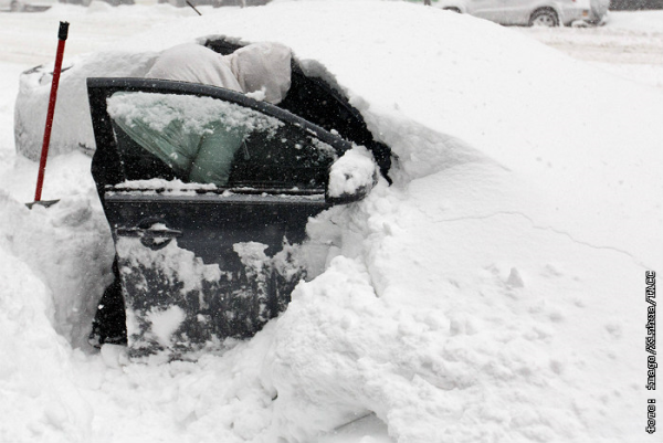 Снежная буря в Америке
