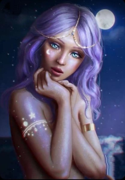 Космическая девушка