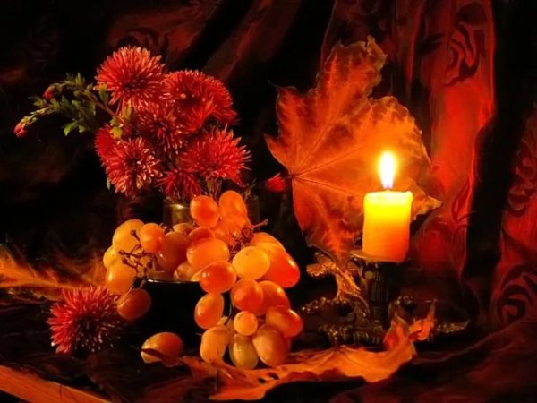 Открытки уютного осеннего вечера