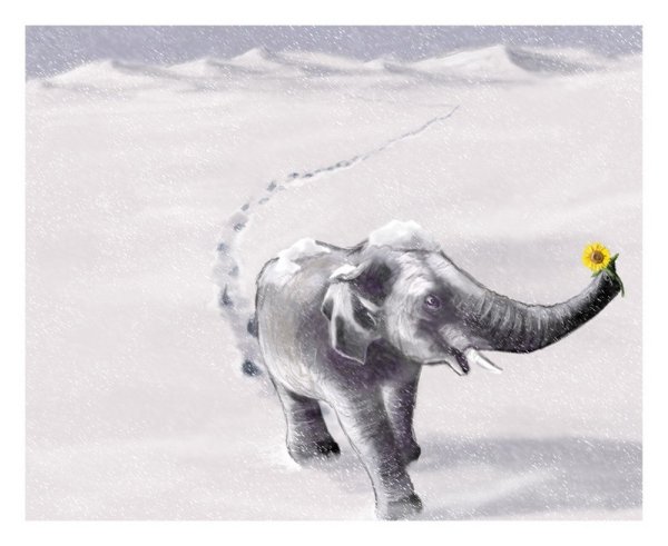 Снежный слон