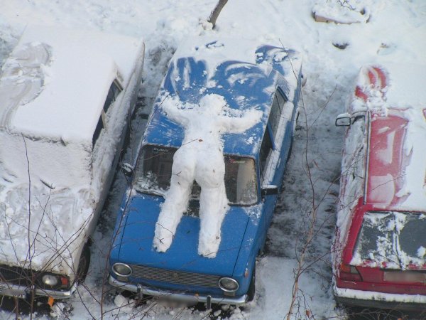 Зима пришла прикол