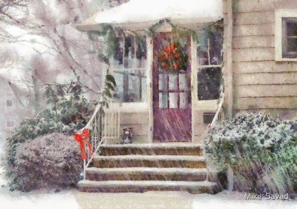 Зимнее крыльцо