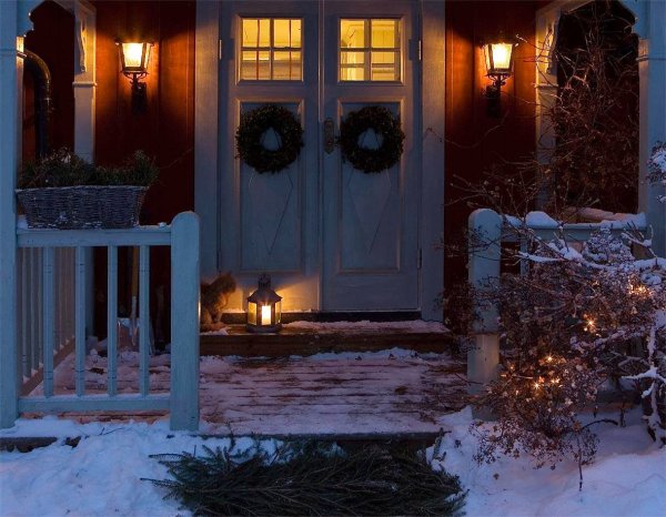 Зимнее крыльцо