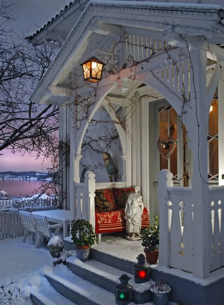 Зимняя веранда