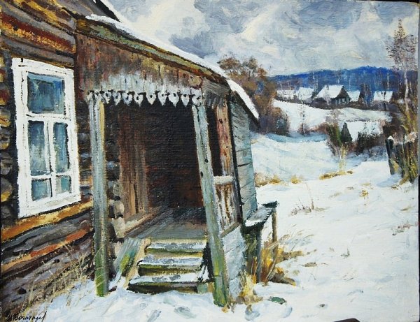 Деревенское крыльцо