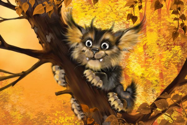 Доброго осеннего дня с животными