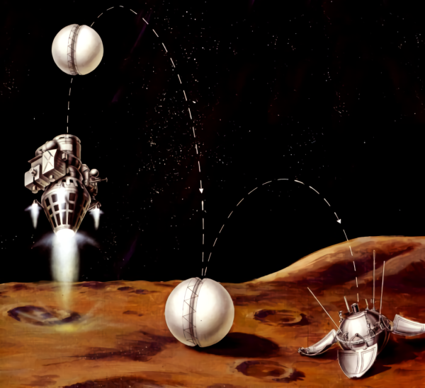 Космический аппарат Луга-9 аппарат СССР