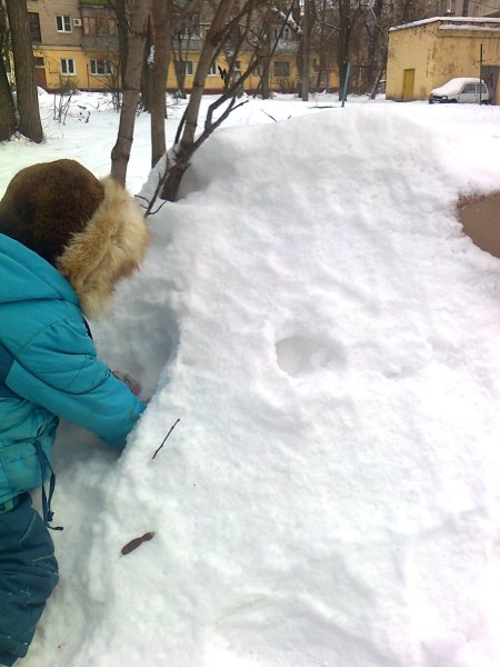 Корка снега