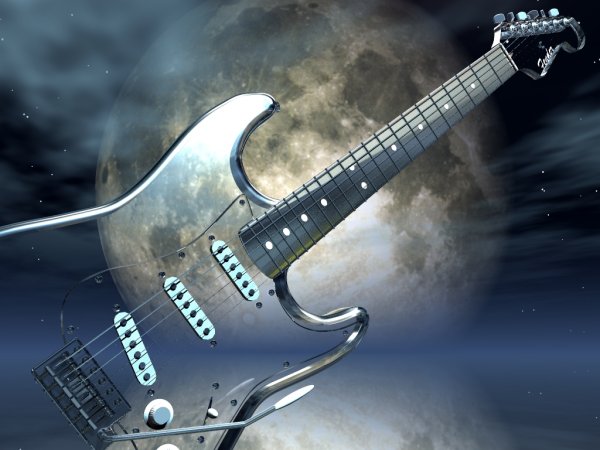 Электрогитара космос