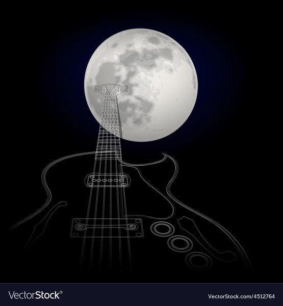 Гитара Луна