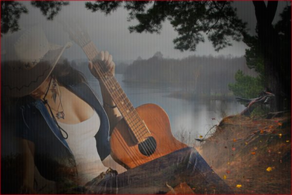 Гитара дождь