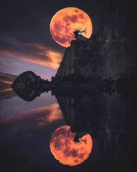 Необычная Луна